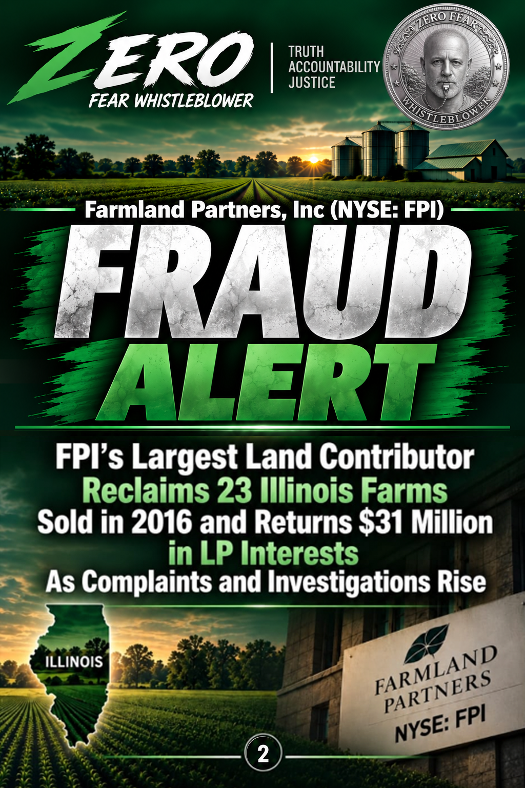 Fraud Alert 2: FPI material non-disclosure: corporate failure to disclose active FINRA financial crimes complaint and referral.